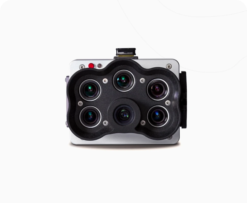 Sensor multiespectral <br /><strong>e RGB de alta precisão</strong>