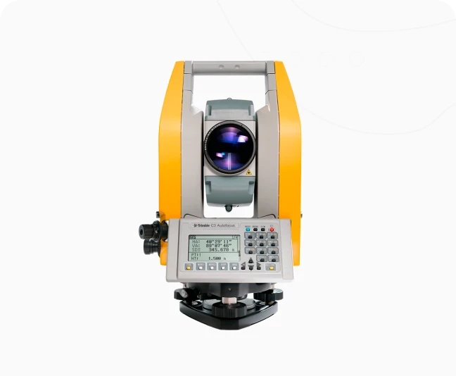 Estação total eletrônica <br /><strong>Trimble C3</strong>