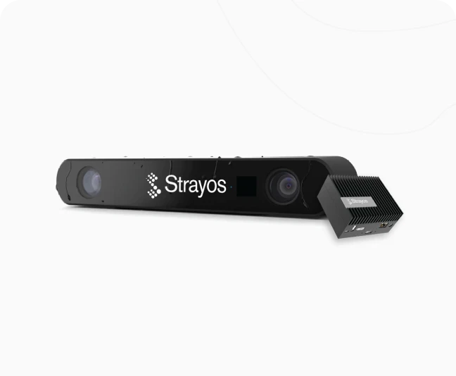 Sistema de visão computacional <br /><strong>com IA inteligentes, conectados e autônomos</strong>