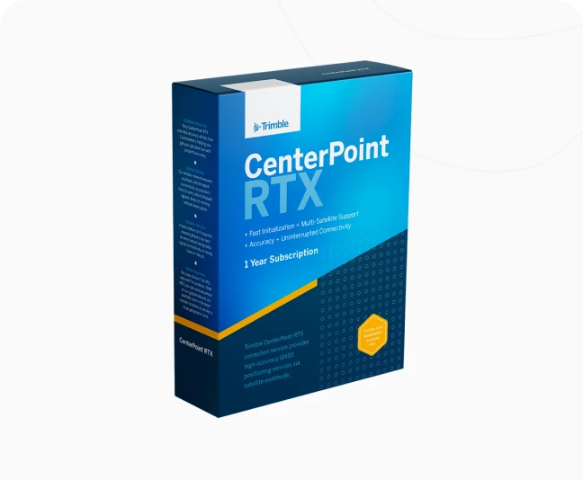 Trimble CenterPoint RTX<br /><strong>(Real Time eXtended)</strong>