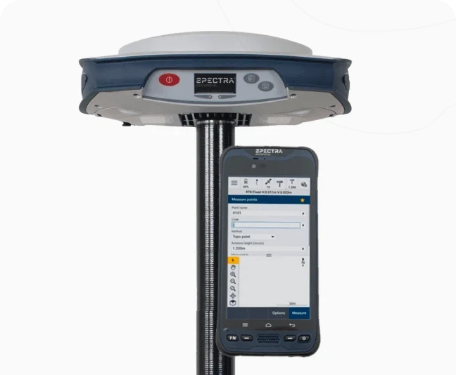 Spectra SP85<br /><strong>Receptor de GNSS</strong>
