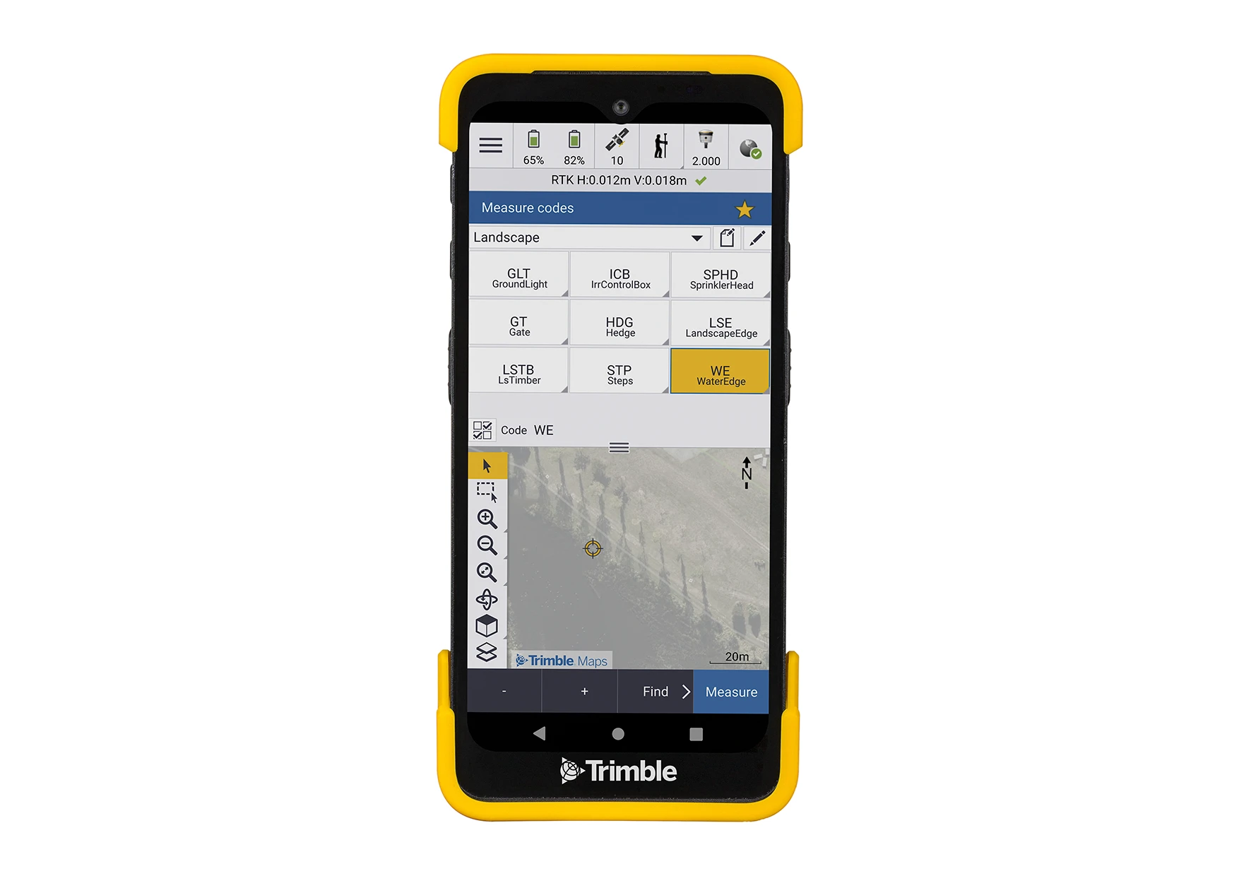 Coletor de dados <br /><strong>Trimble TDC6</strong>