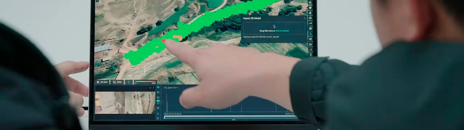 Dados de inspe&ccedil;&atilde;o em tempo real no AIRINS.ai